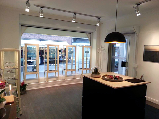 Unser Verkaufsraum ...